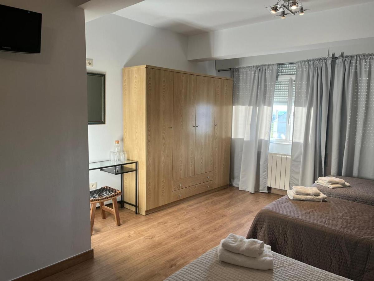 Pension Plaza Palas de Rei Dış mekan fotoğraf