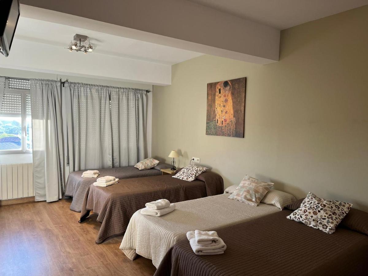 Pension Plaza Palas de Rei Dış mekan fotoğraf